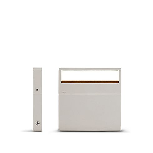 MINICOOL WOOD 220 weiß LED-Pollerleuchte