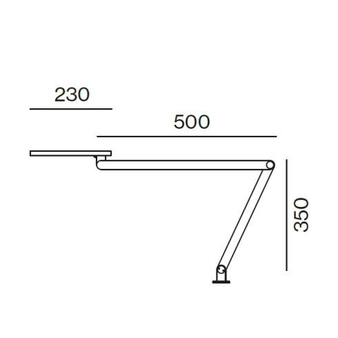 TASK 4000K Tischleuchte, schwarz