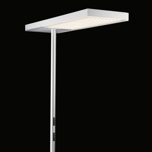 Office Air 2.0 POWER eloxiert LED-Stehleuchte 3000K