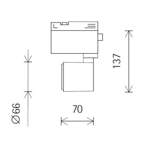 72372.000 POLLUX LED-Fluter für ERCO-DALI-System