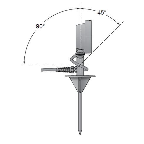 84824K3 - BEGA UniLink Ortsveränderlicher Gartenscheinwerfer, grafit