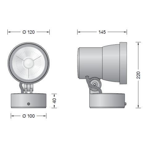 84945K4 LED-Kompaktscheinwerfer
