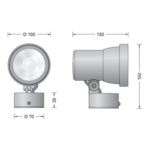 84951K3 LED-Kompaktscheinwerfer