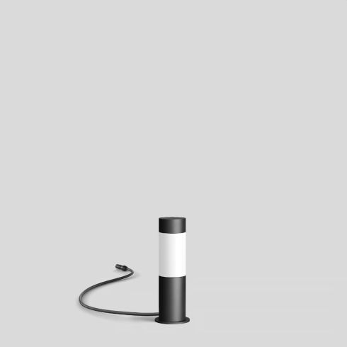 55008K3 - BEGA Plug & Play 48V Ortsveränderliche Gartenleuchte, grafit