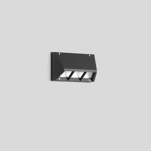 22375 LED-Wandleuchte, grafit