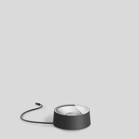 24378K3 - BEGA Plug & Play 48V Ortsveränderlicher Gartenscheinwerfer, grafit