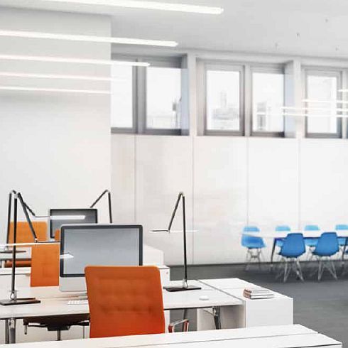 Roxxane Office LED-Tischleuchte 3000K, dark bronze